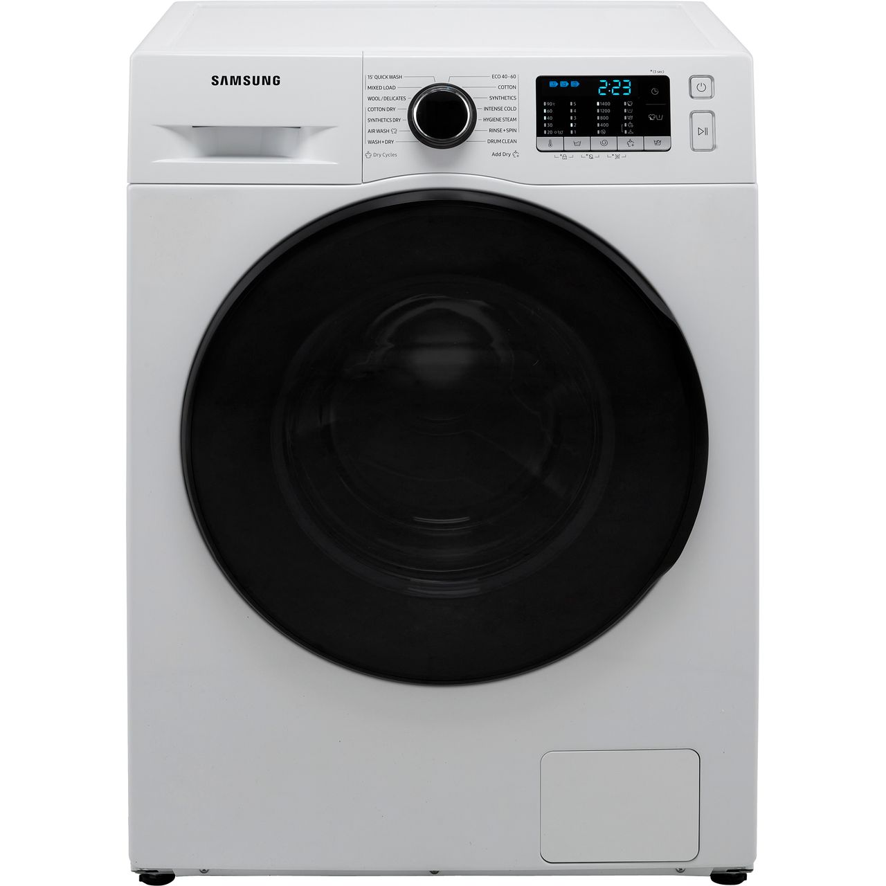 Cotton dry deals samsung washing machine